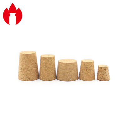 Petit type en bois adapté aux besoins du client de flaque de liège de fiole non pour des fioles de bouteille en verre