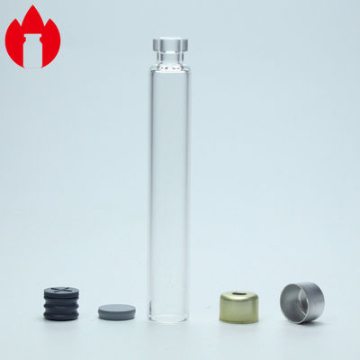 bouteille transparente de cassette en verre de Borosilicate du neutre 1.5ml 5,0