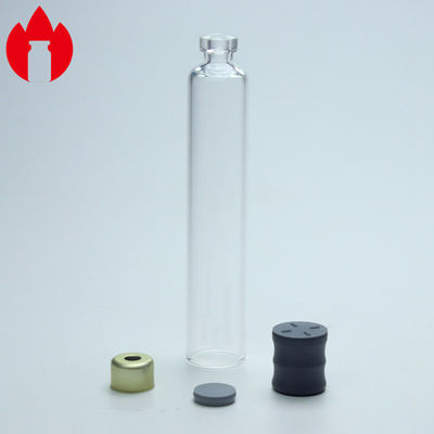 Capacité neutre claire des cartouches 3ml en verre de Borosilicate pour l'usage médical