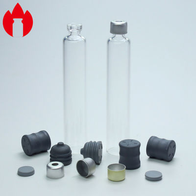 Capacité neutre claire des cartouches 3ml en verre de Borosilicate pour l'usage médical