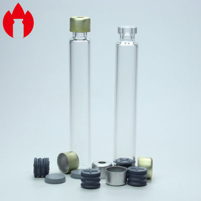 1,5 ml 3 ml Cartouche en verre jetable transparente et vide pour usage médical