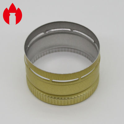 Bouteille en verre liquide à l' oralité, fermeture anti-piller, bouchons en aluminium de 28 mm