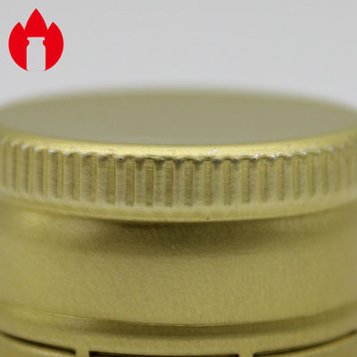 Bouteille en verre liquide à l' oralité, fermeture anti-piller, bouchons en aluminium de 28 mm