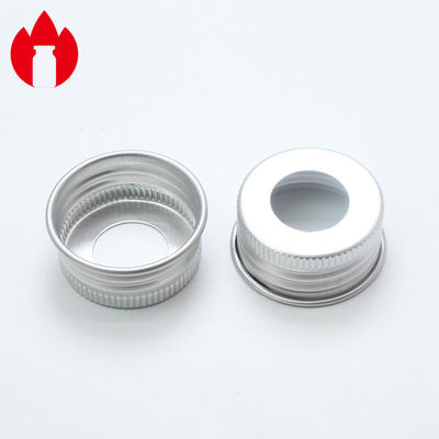 Couvercles à visser en aluminium formés ronds 18mm 24mm 28mm avec la couleur multiple