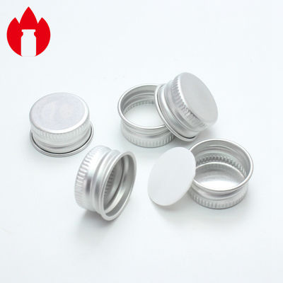 Couvercles à vis métalliques en aluminium de 20 mm