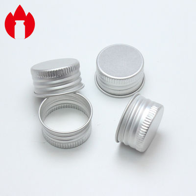 Caps à vis en aluminium métallique de 24 mm avec joints en PE