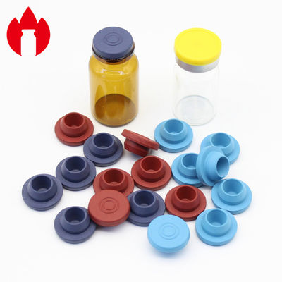 Bouchon en caoutchouc médical durable, bouchon en caoutchouc de 20mm avec la diverse couleur