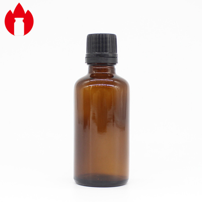 givrage de estampillage chaud de bouteille d'huile essentielle en verre de 20ml Brown