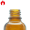verre à chaux sodée de 50ml Amber Essential Oil Glass Bottle