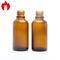 bouteilles de compte-gouttes d'huile essentielle de 30ml Amber Screw Top Vials Glass