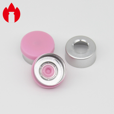 13 mm Plane Coloré Produits pharmaceutiques jetables Cap de couverture en aluminium plastique