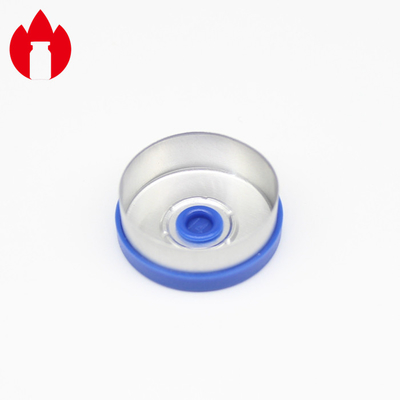 Bouchon à sertir en plastique aluminium de 20 mm, bouchon de flacon pharmaceutique