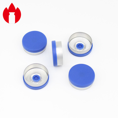 Bouchon à sertir en plastique aluminium de 20 mm, bouchon de flacon pharmaceutique