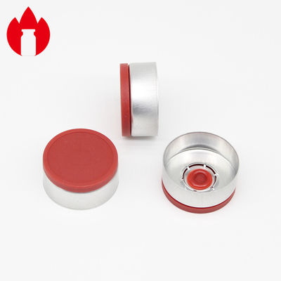 Les chapeaux pharmaceutiques de fiole de dessus de cuir embouti d'injection renversent outre du type taille de 20.3*7.3mm