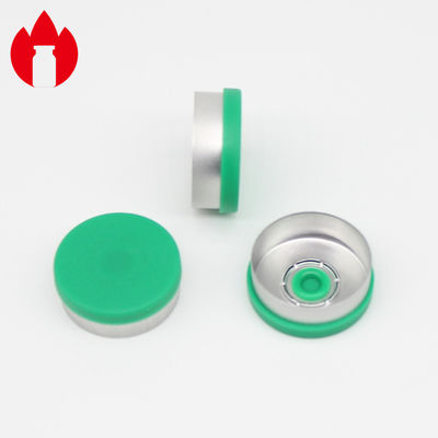 Les chapeaux pharmaceutiques de fiole de dessus de cuir embouti d'injection renversent outre du type taille de 20.3*7.3mm