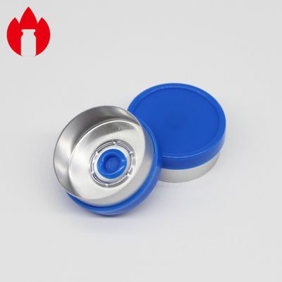 Les chapeaux pharmaceutiques de fiole de dessus de cuir embouti d'injection renversent outre du type taille de 20.3*7.3mm