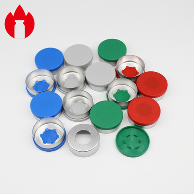 Bouchon médical en aluminium et plastique