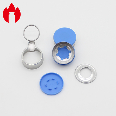 13mm 20mm 32mm Pharma Crimp haut en aluminium plastique déchirer le capuchon
