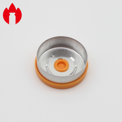 les chapeaux pharmaceutiques de fiole d'injection de 20mm arrachent le type matériel en plastique d'aluminium de pp