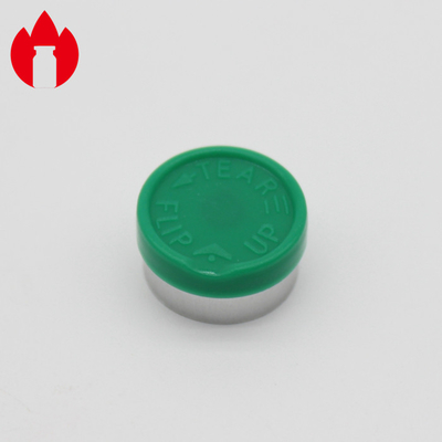 13 mm Verte déchirure de positionnement Cap pharmaceutique Cap de flacon injectable