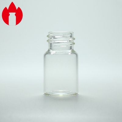 7ml dégagent conteneur supérieur fileté de fiole de bouteille en verre de Borosilicate le mini