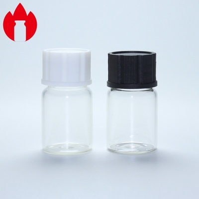 7ml dégagent conteneur supérieur fileté de fiole de bouteille en verre de Borosilicate le mini