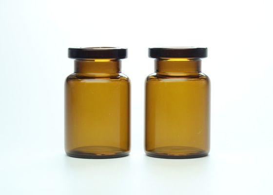 Le GMP a délivré un certificat les fioles en verre injectables pharmaceutiques vides de 5ml Brown