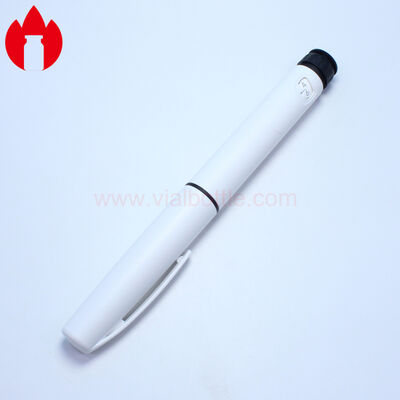 Insuline ou stylo injectable en plastique de 3 ml pharmaceutique réutilisable
