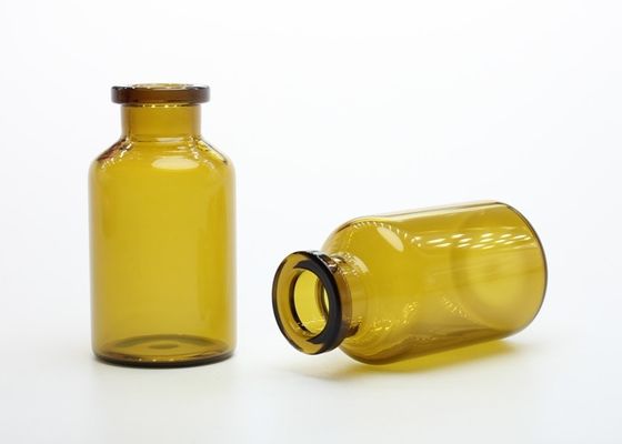 Les basses fioles de tube de verre du Borosilicate 20ml dactylographient la norme de l'OIN de résistance à l'eau d'I