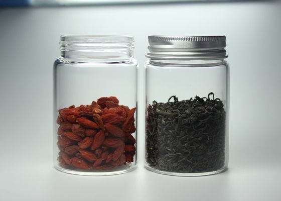 bouteille large transparente de bouche en verre de Borosilicate de 80ml 47*70mm haute