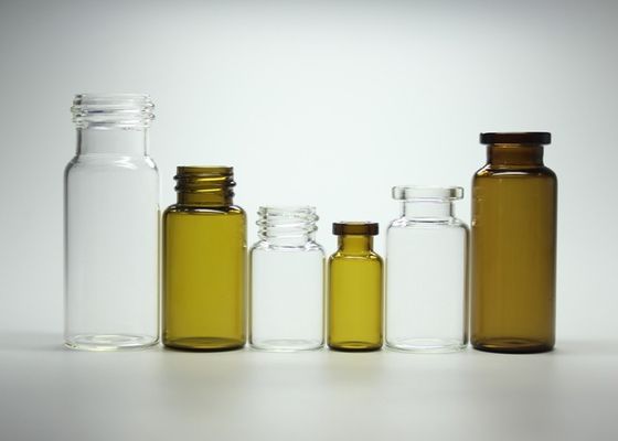 fiole en verre de dose multi de 2ml 3ml 5ml 8ml 10ml 20ml 30ml pour le liquide et la poudre pharmaceutiques