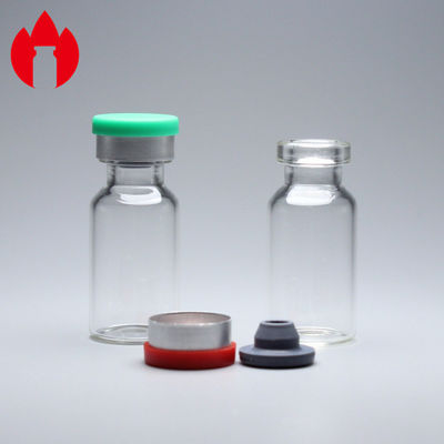 bouteille en verre Vial With Flip Off Cap de vaccin antiviral pharmaceutique de l'espace libre 3ml