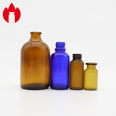 Vials de verre pharmaceutique minuscules vides