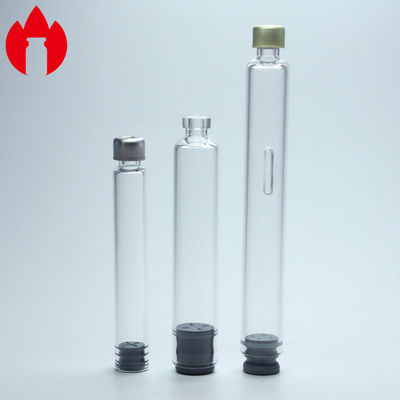 1,5 ml 3 ml Cartouche en verre jetable transparente et vide pour usage médical