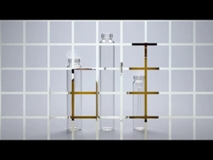 Fiole en verre tubulaire